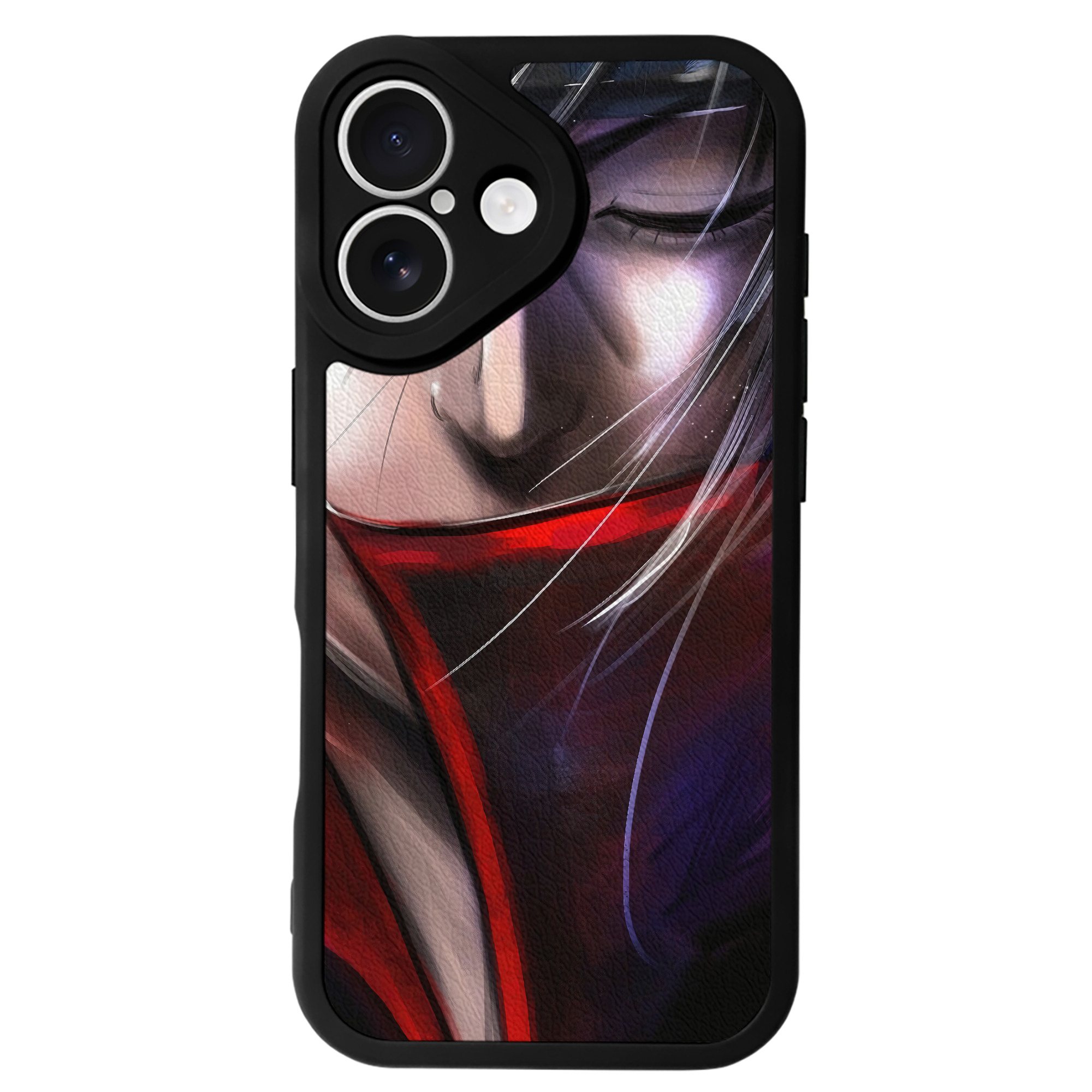 （画像用） NARUTO -ナルト- NARUTO -ナルト- 疾風伝 【iPhone 16シリーズ対応】シリコンスマホケース（レザー調） 材質：シリコン